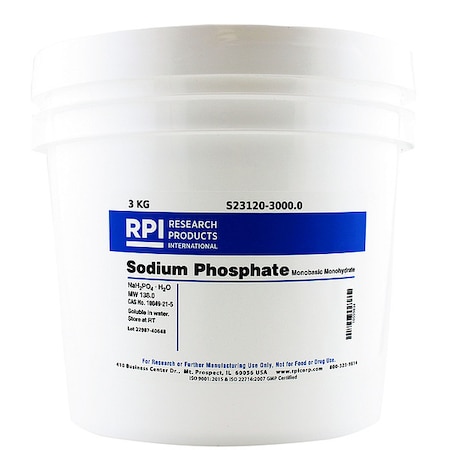 Rpi SodiumPhosphate Monobasic Monohydrate S23120-3000.0