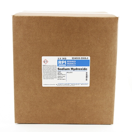 Rpi Sodium Hydroxide, 3kg S24000-3000.0
