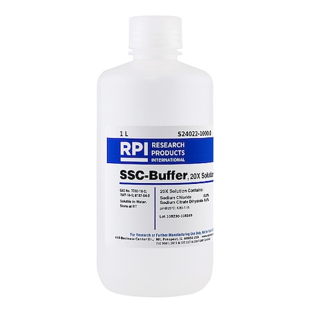 Rpi SSC Buffer 20x Solution, 1L S24022-1000.0