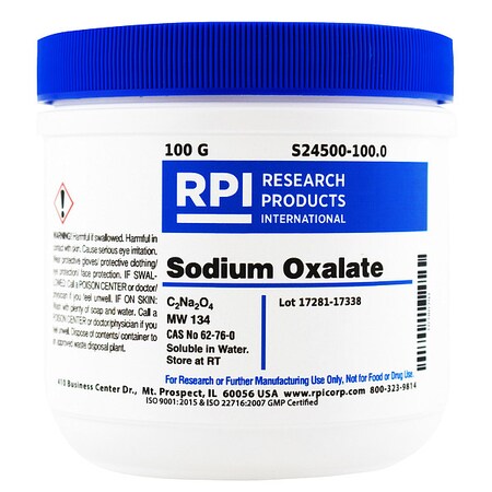 Rpi Sodium Oxilate, 100g S24500-100.0