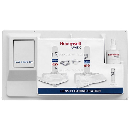 Uvex Lens Cleaning Station, Loose, Anti-Fog, Non-Isopropanol, Non-Silicone, 500 Tissues S485