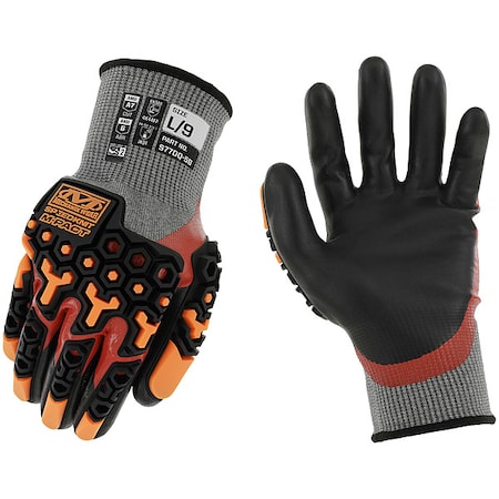 Mechanix Wear SpeedKnit(TM) S77DQ58, Cut Level A7 , Nitrile , Sandy , L ( 9 ) 1 PR S77DQ-58-009