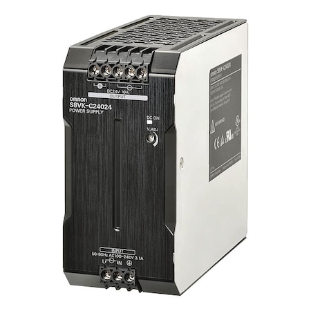 Omron Switching Power Supply, 100/240V AC, 24V DC, 240 W, 10 A, Bracket S8VK-C24024