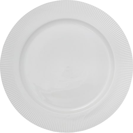 Iti Plate, 10 1/2" Dia, Bright White, PK12 SB-16