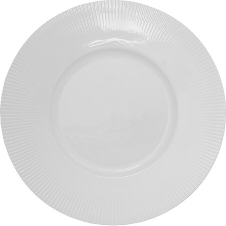 Iti Wide Rim Plate, 9" Dia, Bright White, PK24 SB-88