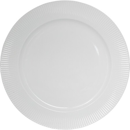 Iti Plate, 9" Dia, Bright White, PK24 SB-9