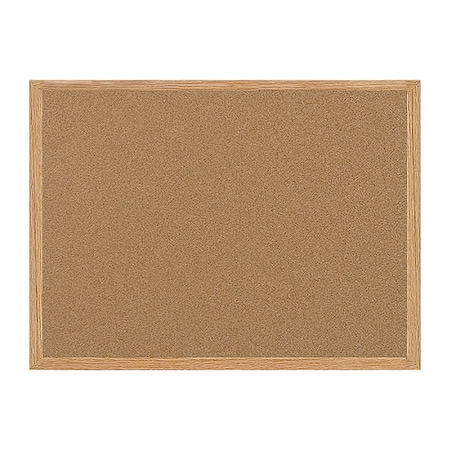 Mastervision MasterVision Earth Series Self-Healing Cork Bulletin Board, Wall Mount, 36x48", Wood Frame SB0720001233