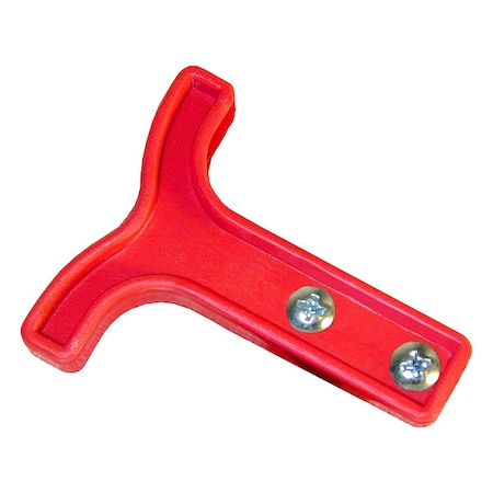 Anderson Power Products T-Handle, For SB 120, Plastic, Red SB120-HDL-RED