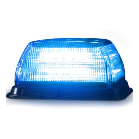 Code 3 Beacon Light, Blue, LED SB48BB