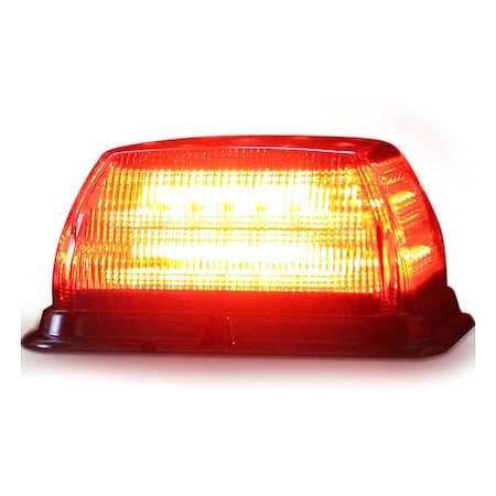 Code 3 Beacon Light, Red, LED SB48RR