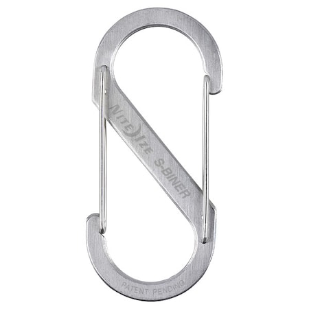 Nite Ize 4.4" L, Stainless Steel, Silver SB5-03-11