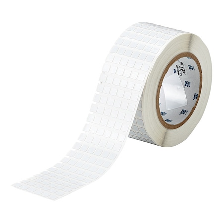 Brady Pre-Cut Label Stock Roll, White, Gloss THT-71-768-20