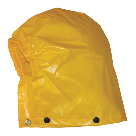 Tingley Iron Eagle Rain Hood, Yellw, Snaps, Nylon/Polyurethane H22147