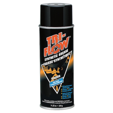 Tri-Flow Food Grade Synthetic Grease, 11.25 oz, Aerosol,  TF220201