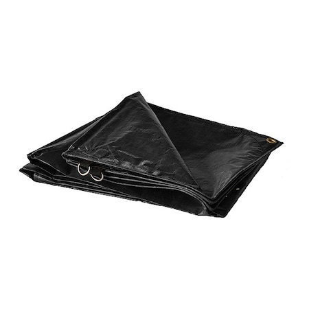 Zoro Select 12 mil Tarp, Black 51014