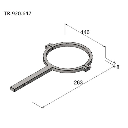 Triflex R Clamp, TRE.B TR.920.647