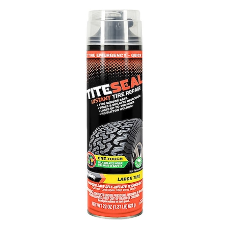 Titeseal Instant Tire Repair, Titeseal, 22 oz TSTR22/6