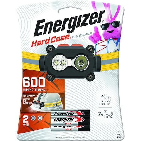 Energizer ENERGIZER 250/75 Lumens, LED Black Headlamp TUFHD31PE
