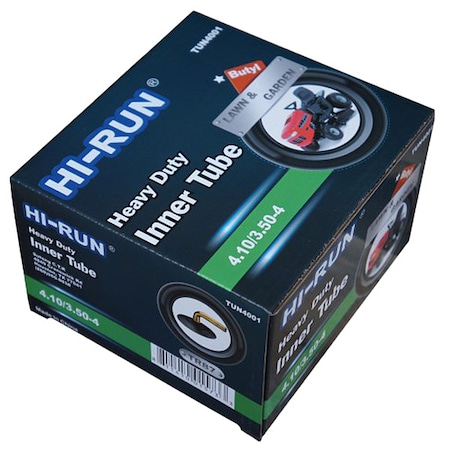 Hi-Run Lawn/Garden Inner Tube, 410/350-4 TUN4001
