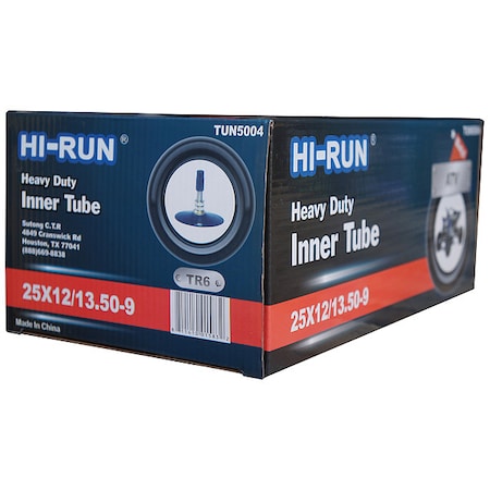 Hi-Run ATV Inner Tube, 25X12/13.50-9 TUN5004