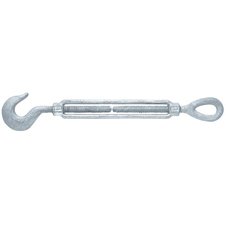 Peerless Chain Turnbuckle, 1/4" Thread Dia., 4" Take Up L 4530010