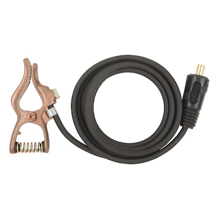 Tweco Ground Clamp, 200 A, 10 ft. cable WS200G10