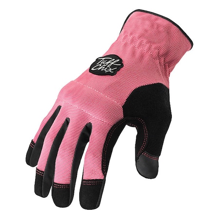 Ironclad Performance Wear TCX Womens Glove, Synthetic Leather Palm, Pink TCX-21-XS