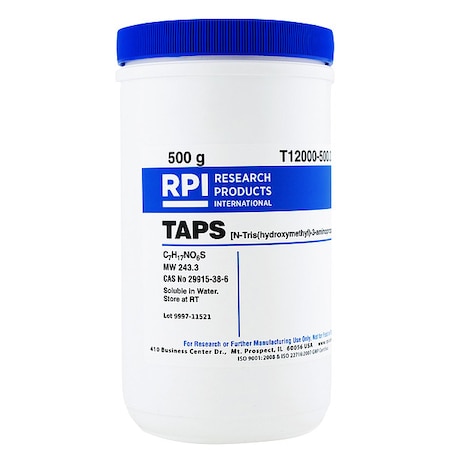 Rpi TAPS Free Acid, 500g T12000-500.0