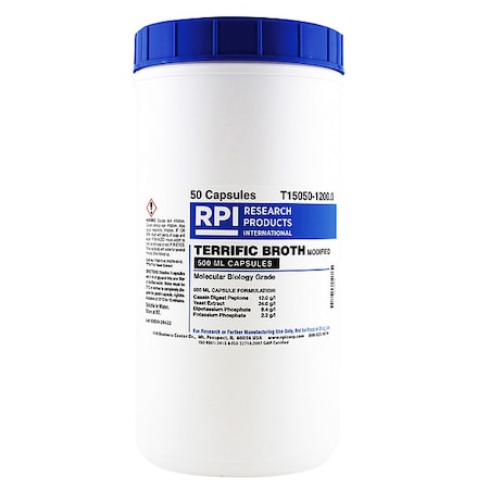 Rpi Terrific Broth/Modified, 1.2kg, Caplt, PK50 T15050-1200.0