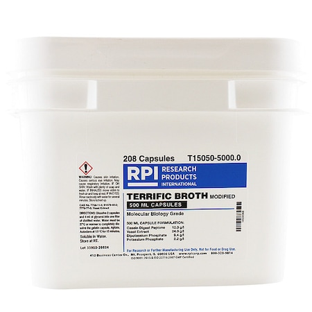 Rpi Terrific Broth/Modified, 5kg, Caplet, PK200 T15050-5000.0