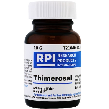 Rpi Thimerosal, 10g T21040-10.0