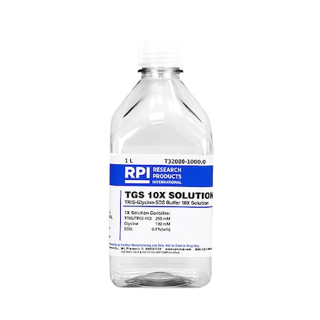 Rpi TRIS-GLYCINE-SDS 10x Solution, 1L T32080-1000.0