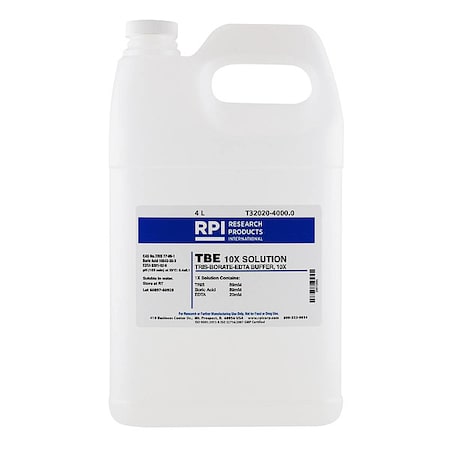 Rpi Tris-borate, EDTA (TBE) 10x Solution T32020-4000.0