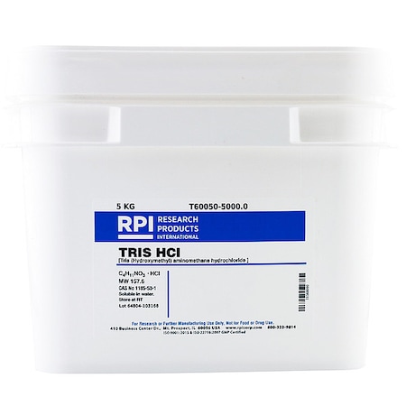 Rpi TRIS Hydrochloride , 5kg T60050-5000.0