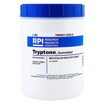 Rpi Tryptone, Granulated, 1kg T60065-1000.0 | Zoro