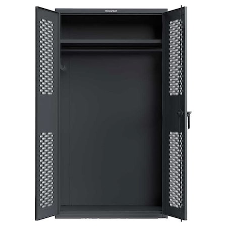 Strong Hold Locker, Steel, 42 in W, 24 in D, 78 in H TA-50-PER-L | Zoro