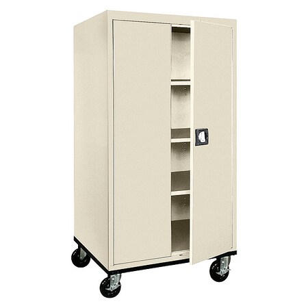 Sandusky Lee Shelf Cabinet, 72 in H, 36 in W, 24 in D, Keyed, 3 Shelves TA3R362466-07