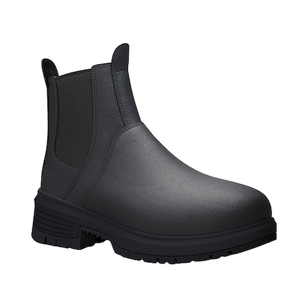 Timberland Pro Women's Chelsea Boot, 9 1/2 W, Leather, Black, A66B7 TB0A66B7EL2