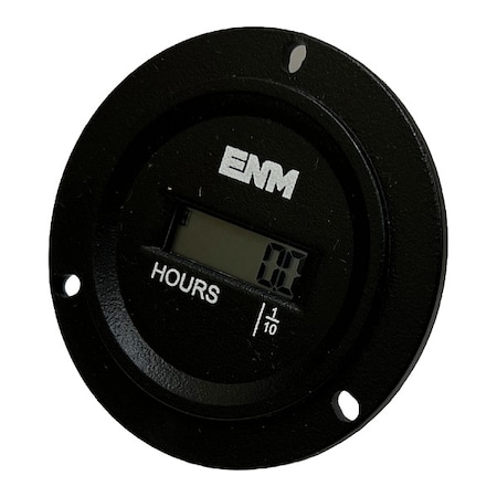Enm Preset Hour Meter, 2.125" L, 1.4" W TB45BA