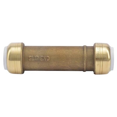 Sharkbite 1/2" Push-to-Connect Brass Slip Coupling UIP3008
