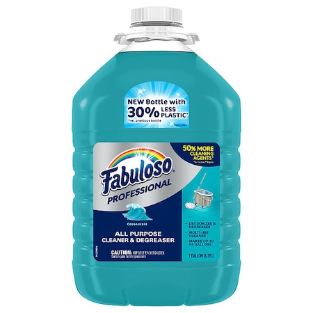 Fabuloso All Purpose Cleaner, Jug, 1 gal, Ocean Cool, 4 PK US05252A