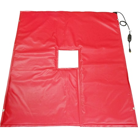 Flexotherm Utility Pole Heated Blanket, 6.5', 240VAC HVB-B-11-500-078-069-00-G-70