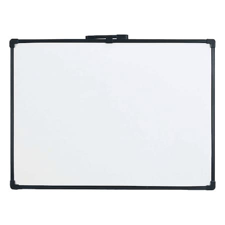 Zoro Select Dry Erase Board, Plastic, 16 in, 22 in, Vinyl Frame, White, Matte UVVM1622