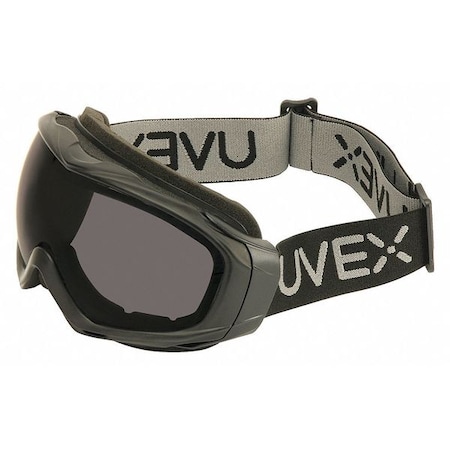 Uvex Safety Goggles, Gray Lens, Hydroshield Anti-Fog, Direct Vent, Soft Face Foam, Uvex Sub-Zero Series S2381
