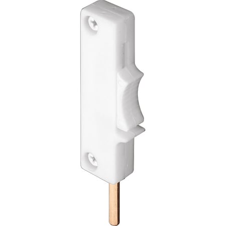 Primeline Tools White, Plastic, Sliding Window Lock, Edge Mount (Single Pack) U 9831