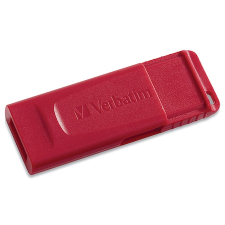 Verbatim Store 'n' Go USB Flash Drive, 64 GB, Red VER97005