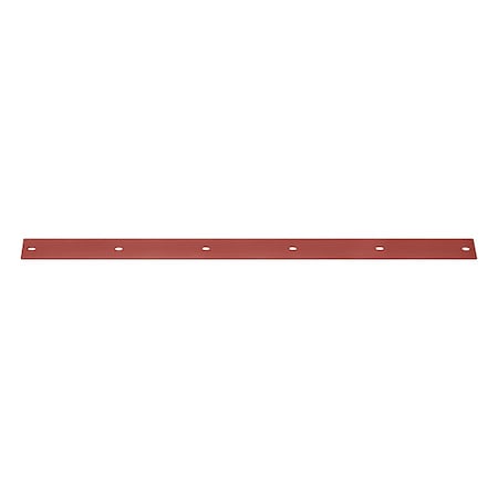 Nilfisk Rear Squeegee Blade, Rubber, Red 828VJ8