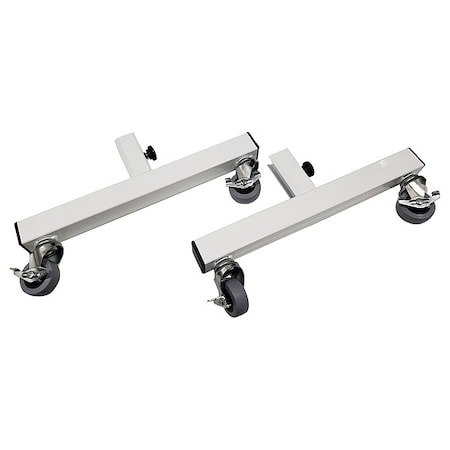 Zoro Select Caster Feet, White 1 PR VG-4030