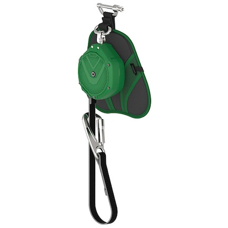 Msa Safety V-SHOCK EDGE Leading Edge Personal Fall Limiter Self-Retracting Lifeline, 10 ft. Length, Carabiner VSLEW-031-PJ-A-TB
