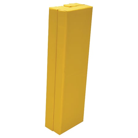 Zoro Select Column Protector, Yllw, 36inH, 11inW, I-Beam V-PAD-I-35-Y